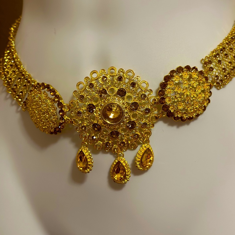 Bollywood Style Indian Rub Kamar Bandh Belt/Belly Dancer Jewelry
